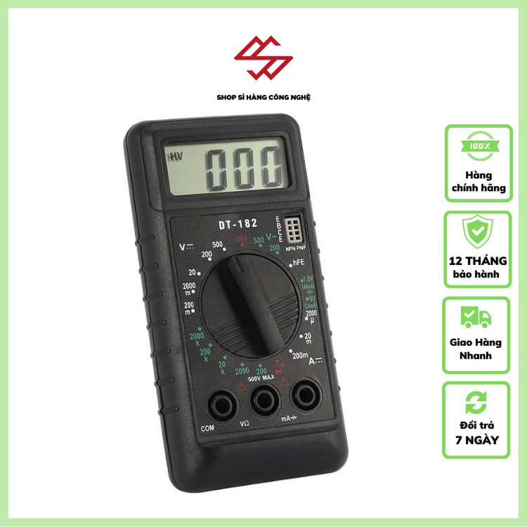 Đồng hồ vạn năng mini DT-182