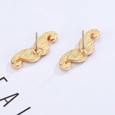 Bông Tai Đôi Râu Đen Thời Trang Cực Đẹp