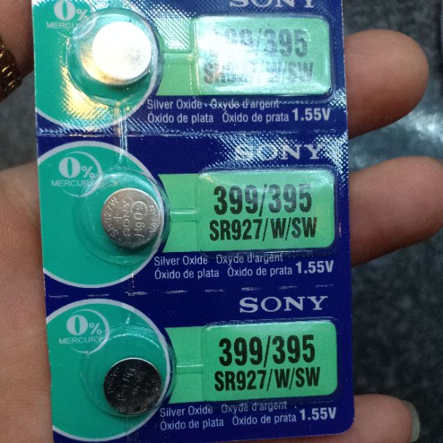 Pin Đồng Hồ Sony 399/395 SR 927 / W / SW SR927W Japan Chính Hãng (giá 1 viên)