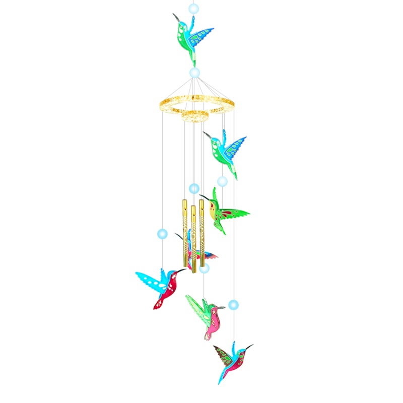 Bộ Khuôn Silicon Làm Chuông Gió / Chim Ruồi / Chuông Gió DIY Trang Trí Nhà Ở / Sân Vườn