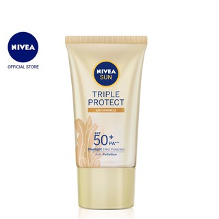 Kem Chống Nắng Dưỡng Da Chống Lão Hóa NIVEA SUN Triple Protect Anti Wrinkle SPF50+ PA+++ 40ML – 85546