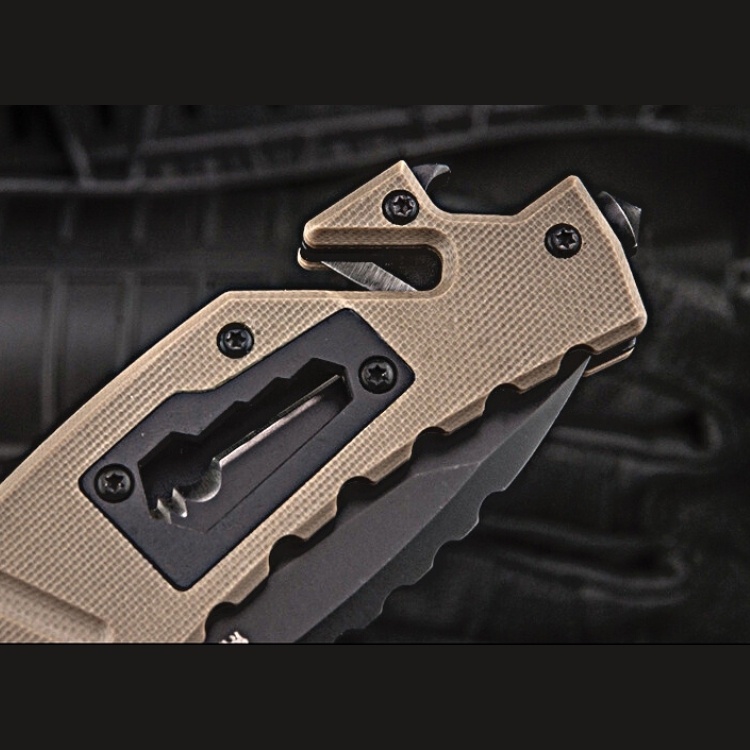 Hx outdoors ZD-016 dao gấp dao bỏ túi EDC chiến thuật sinh tồn đa năng