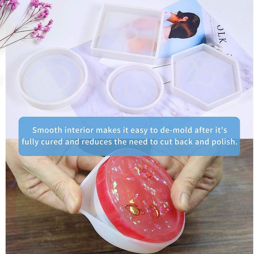 Khuôn Silicone Làm Đế Lót Ly Handmade DIY