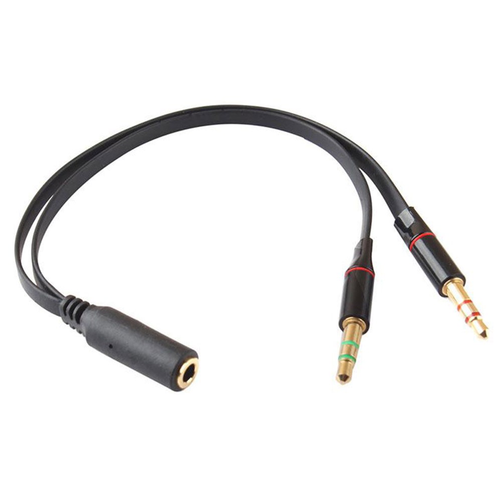Dây Cáp Chia 2 Cổng Âm Thanh 3.5mm Chất Lượng Cao