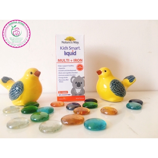 [ Chính hãng] [SALES SỐC] MULTI + IRON NATURE's WAY DẠNG NƯỚC