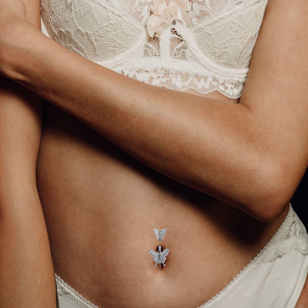 Khuyên Rốn Bằng Thép Không Gỉ 316L Màu Sắc Thời Trang