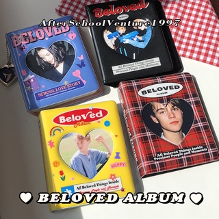 Album Ảnh Polaroid 3 Inch Gồm 64 Thẻ Hình Ngôi Sao Tình Yêu Phong Cách Retro