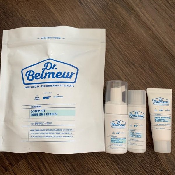 [Mã FMCG100K - 10% đơn 500K] Bộ Làm Sạch Và Dưỡng Da TheFaceShop Dr. Belmeur Clarifying 3-Step Kit | BigBuy360 - bigbuy360.vn
