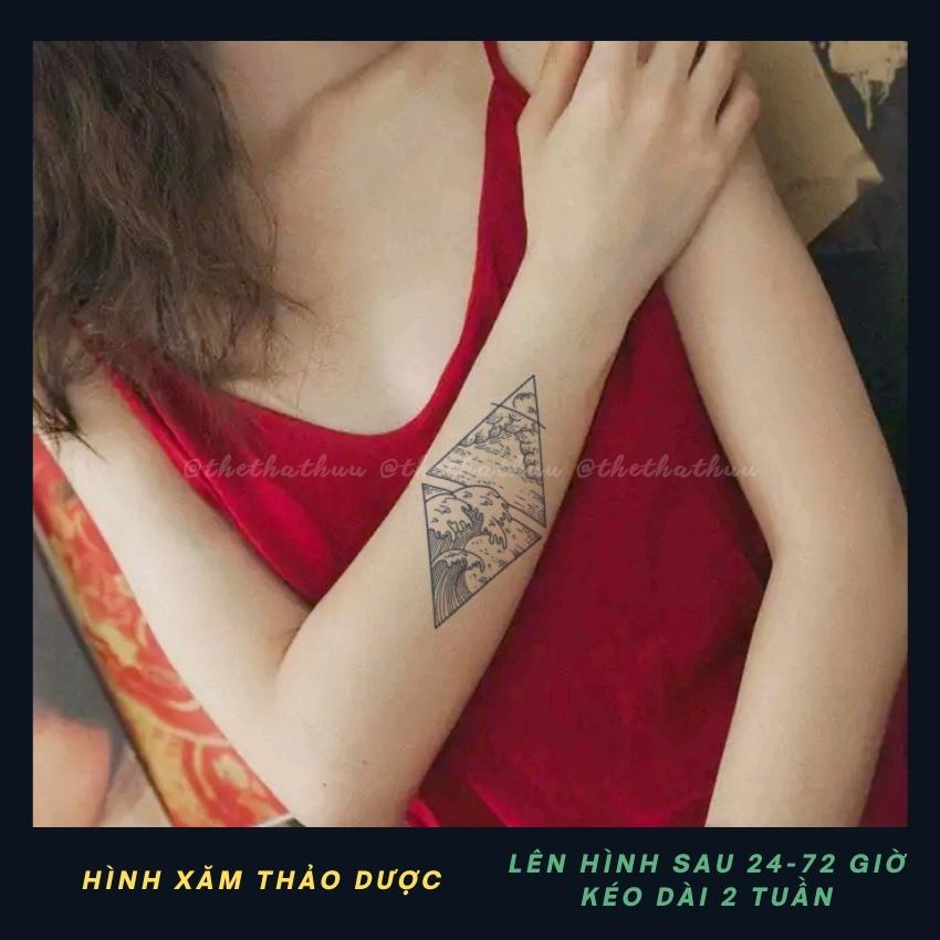 Hình Xăm Tạm Thời Thảo Dược 15 Ngày Không Thấm Nước Mồ Hôi Thethathuu KT212