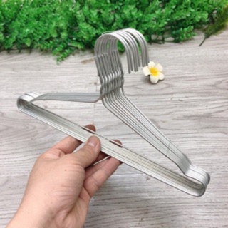 Móc treo quần áo trẻ em, combo 10 móc nhôm phơi đồ trẻ em sơ sinh mami.titi