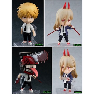    SẴN   MÔ HÌNH DENJI và POWER trong CHAINSAW MAN 1560 1580 Q Mode FIGMA Figure 10cm 
