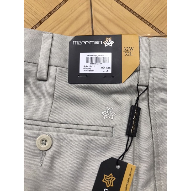 Quần Tây Merinem 1ly còn 249k