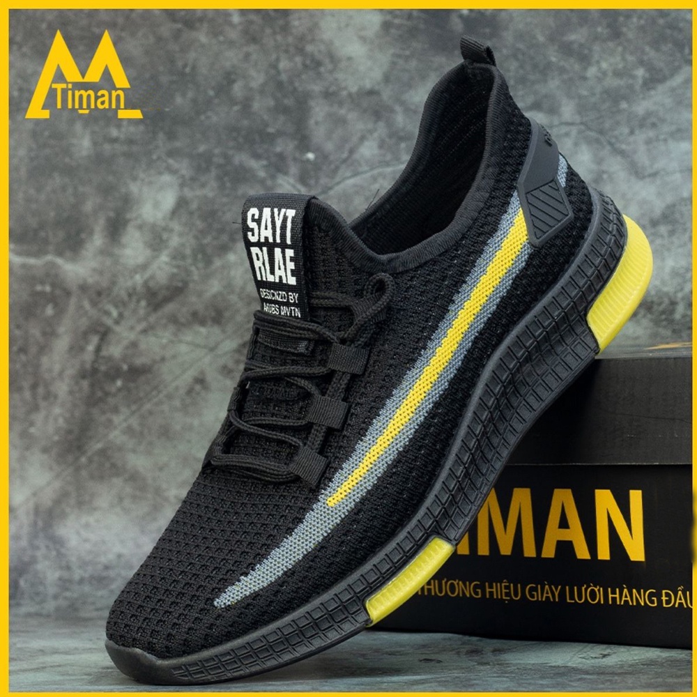 Giày thể thao nam sneaker TIMAN DT05 đế êm vải thoáng khí bảo hành 1 năm