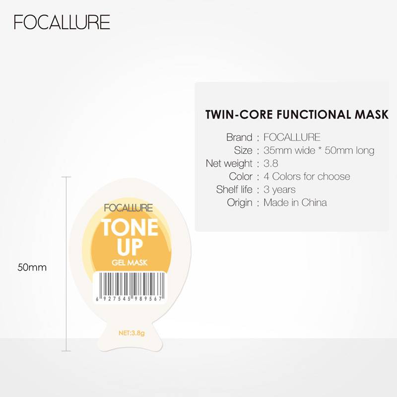 (Hàng Mới Về) Mặt Nạ Dưỡng Ẩm Kiểm Soát Dầu Chăm Sóc Da 7 Ngày Focallure 3.8g | BigBuy360 - bigbuy360.vn