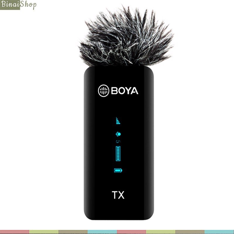 [BH 2 năm] Boya BY-XM6-S1 / BY-XM6-S2 - Micro Cài Áo Không Dây 2.4GHz Dành Cho Smartphone, Laptop