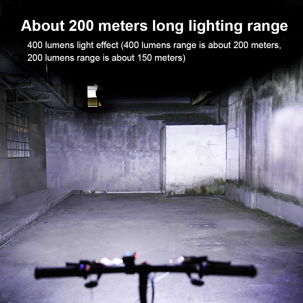 【FS】USB Rechargeable 1/2LED Bike Bicycle Front Light Flashlight Safety Cycling Lamp