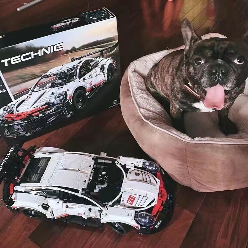 Đồ chơi xếp hình Porsche 911 RSR| Đồ chơi láp ráp siêu xe của nhà Posche