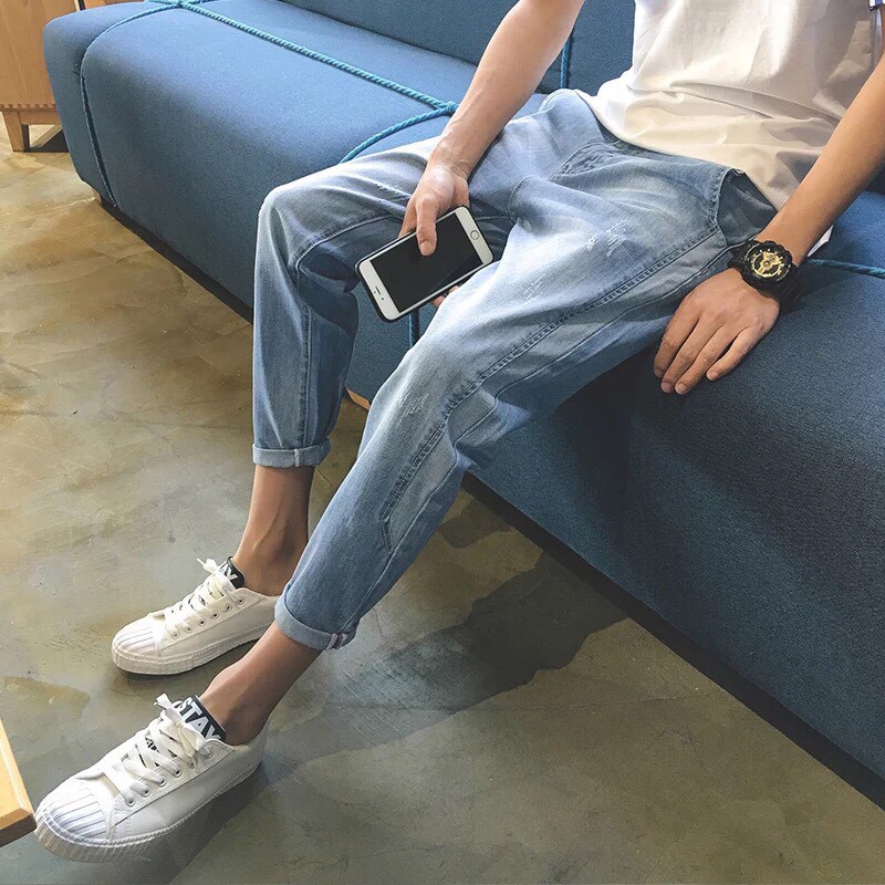 QUẦN JEAN NAM VẢI ĐẸP CO GIÃN CO GIÃN CAO CẤP GIÁ SỐC 5002 | BigBuy360 - bigbuy360.vn