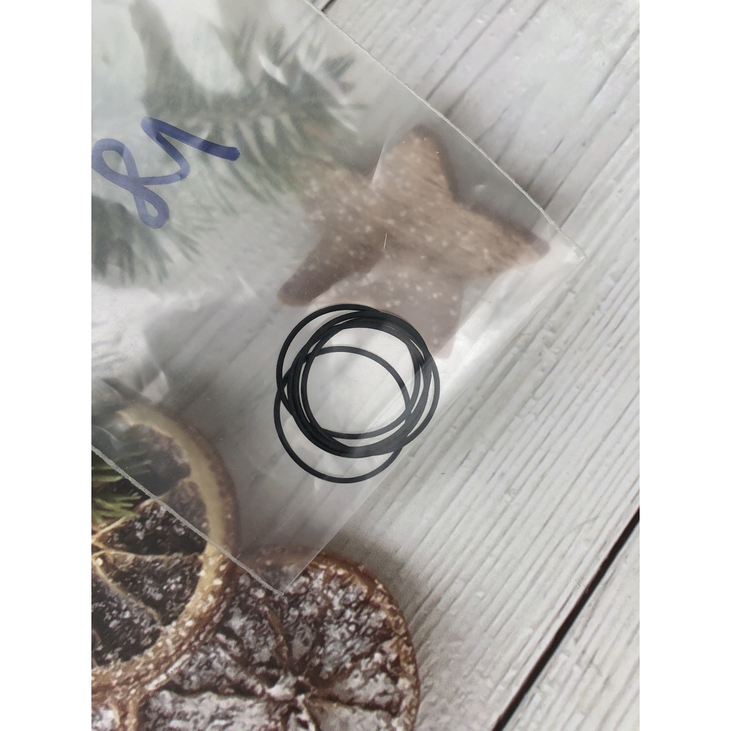 5 chiếc ron gioăng đáy chống nước đồng hồ đeo tay đủ size 12mm - 30mm