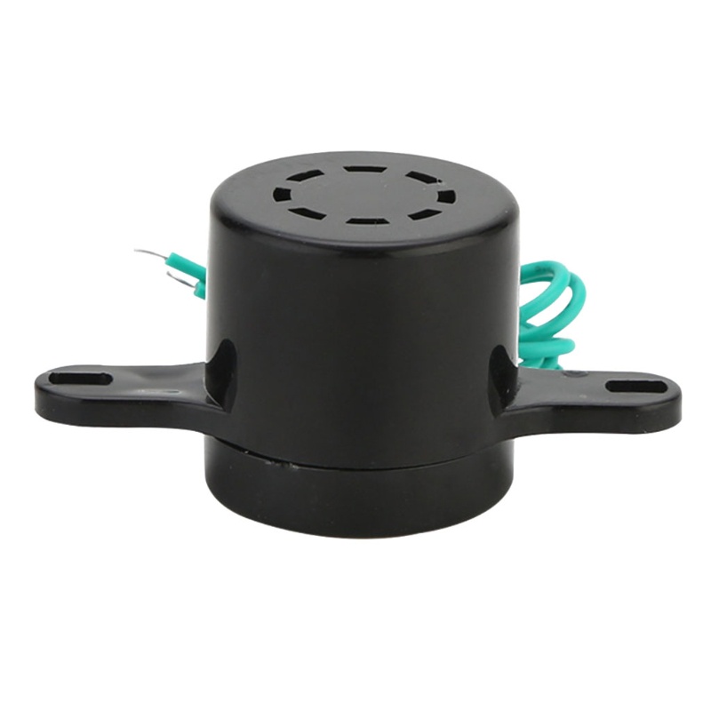 Còi báo động âm thanh Piezo bằng nhựa AC 220V có dây và vỏ nhựa chống bụi và mưa