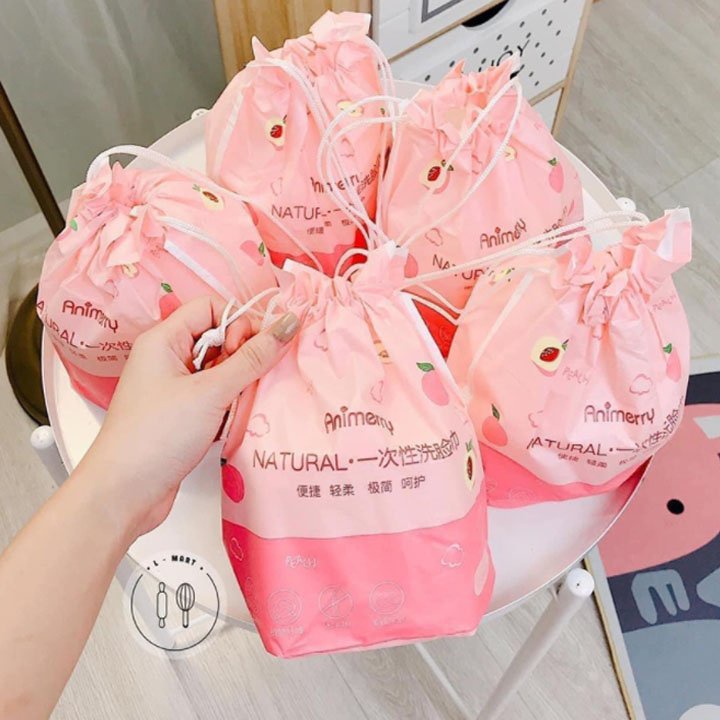 Khăn Mặt Khô Đa Năng dùng 1 lần Animerry lau mặt lau khô, lau ướt