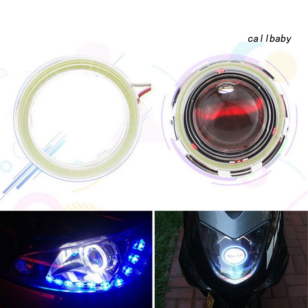 Vòng Đèn LED COB Mắt Thiên Thần 60mm-120mm Cho Xe Hơi