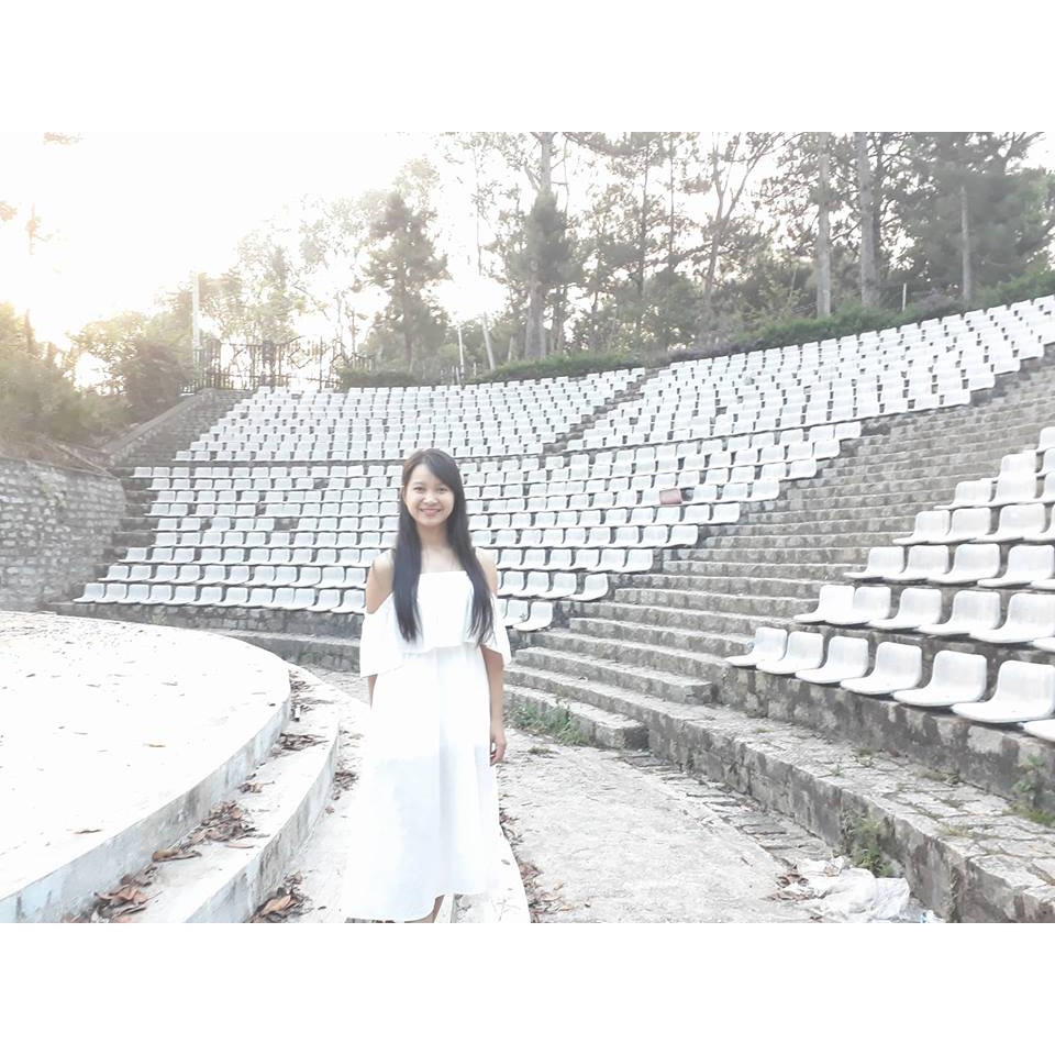 Đầm maxi suông đầm trắng tay bèo siêu xinh | BigBuy360 - bigbuy360.vn