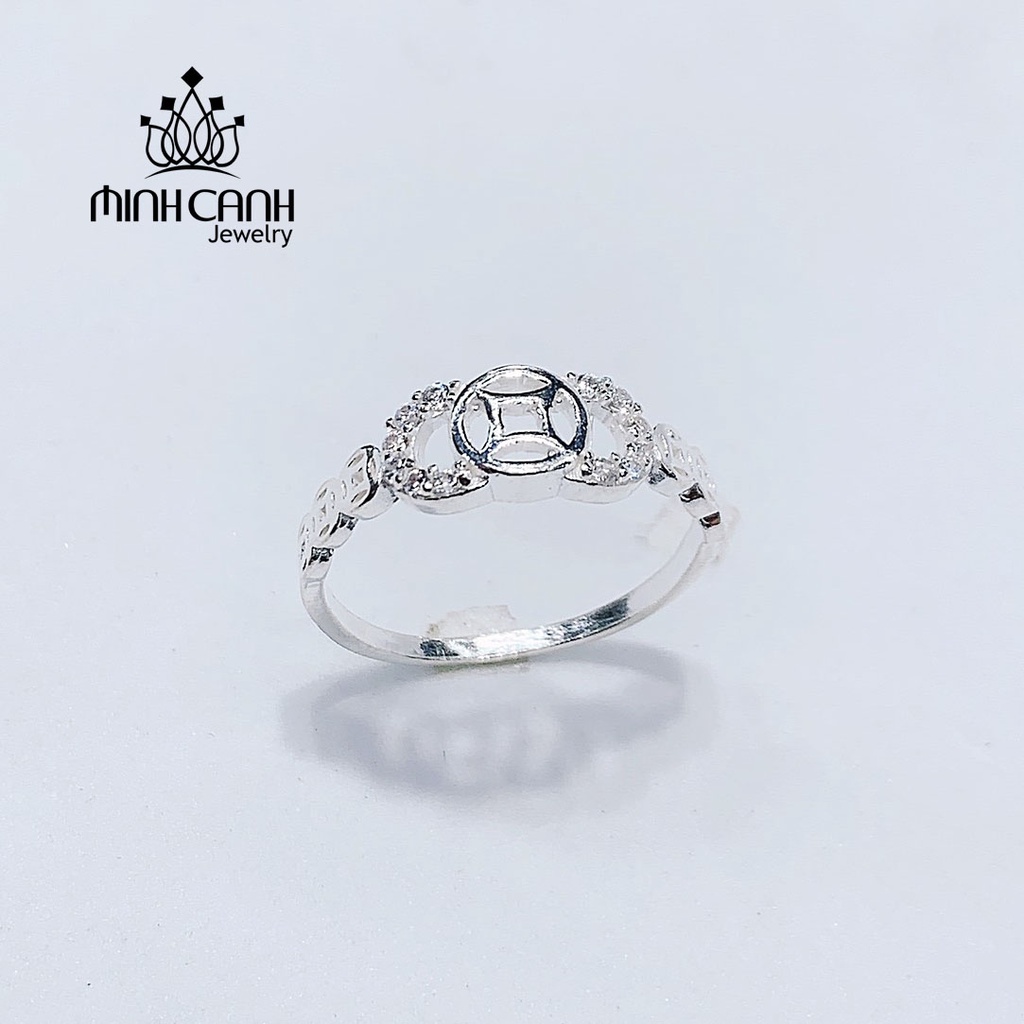 Nhẫn Bạc 3 Kim Tiền Tài Lộc May Mắn Minh Canh Jewelry