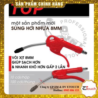 Súng Xịt Hơi Siêu Mạnh ống vòi 8mm Cán Nhựa Top LU-XH