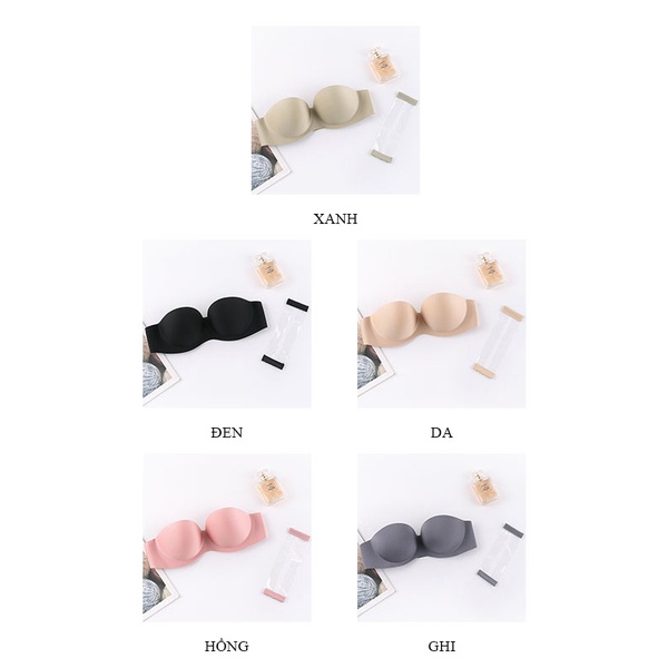 Áo lót nữ không dây mặc áo hở lưng hở vai không gọng nâng ngực LAVENUSA AL55