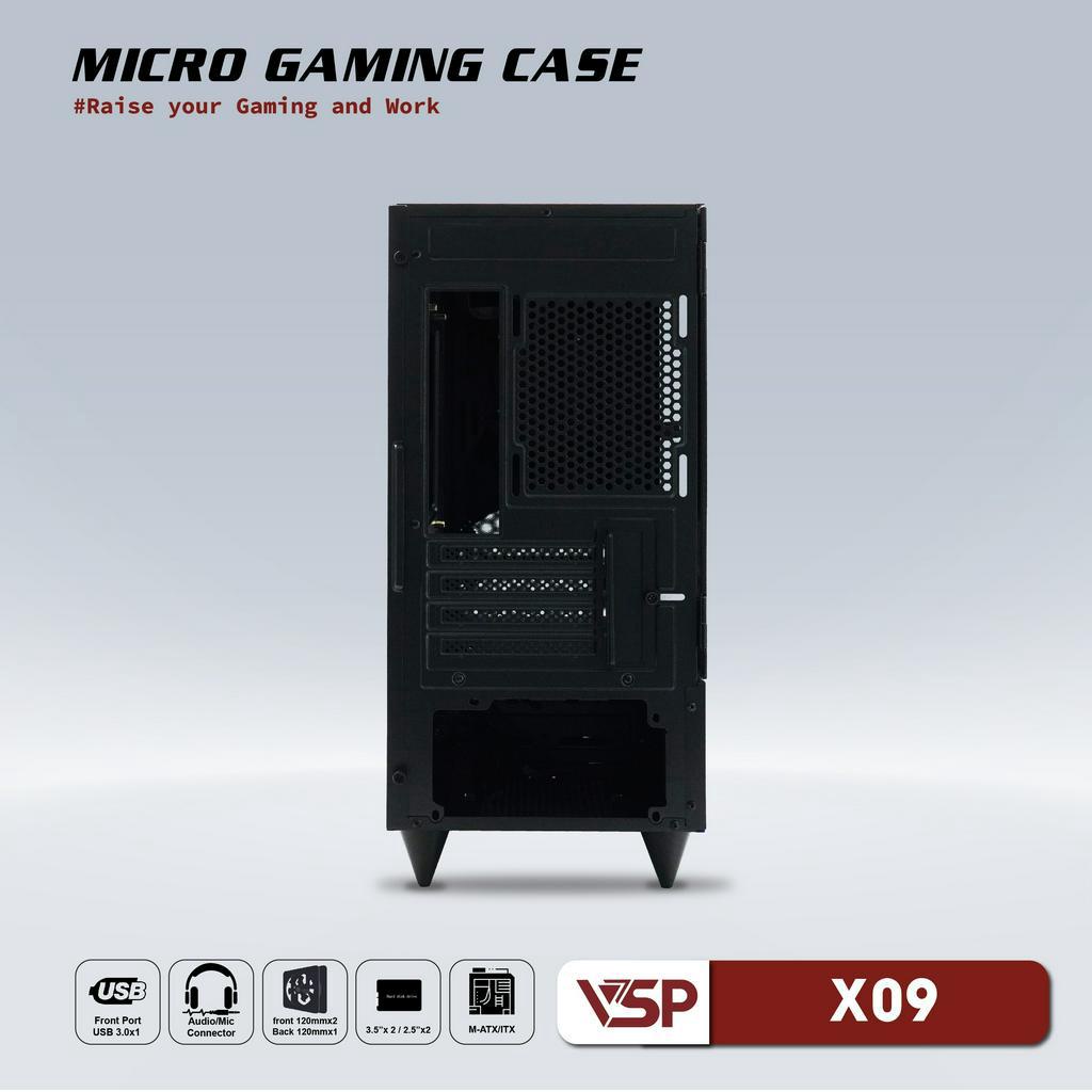 Vỏ máy tính | Case VSP X09 - Speak - Hàng chính hãng
