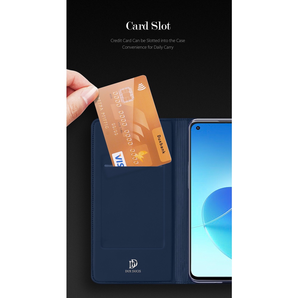 Dux Ducis dành cho Oppo Reno 10/10 Pro + 5G Reno 8T 8 Z A98 A57/A77S 5G Reno 7/7 Z A17 Vỏ da lật cao cấp kinh doanh