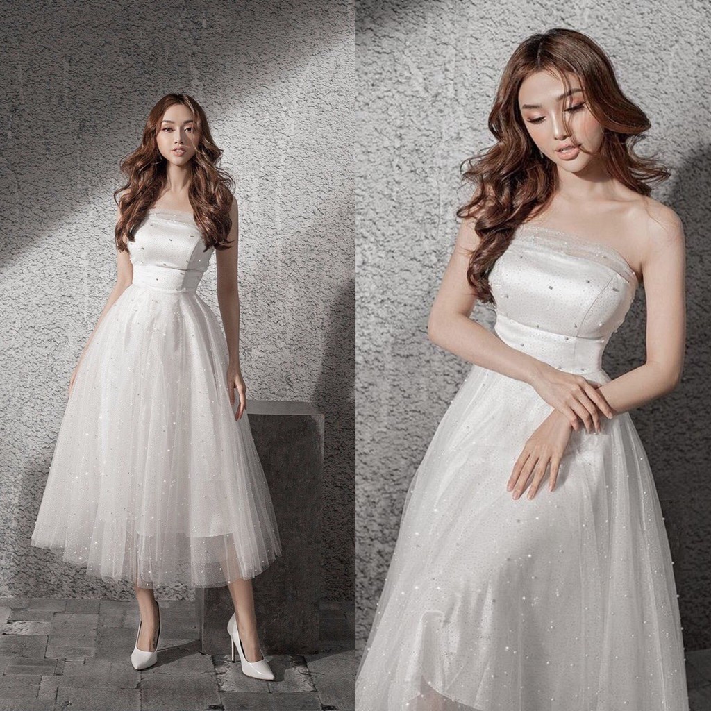 Đầm xòe thiết kế nữ tính cao cấp