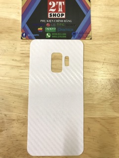 DÁN VÂN CARBON MẶT LƯNG GALAXY S9