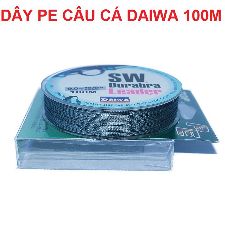 Dây Dù Câu Cá Pe Sw Daiwa 100m–Full Size–Dây Pe Câu Cá Biển-Dây Dù Pe Câu Cá Lóc–Dây Dù Câu Cá | Real Fishing Giá Rẻ