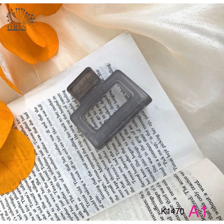 Kẹp tóc càng cua nhiều màu thời trang Orin K1470