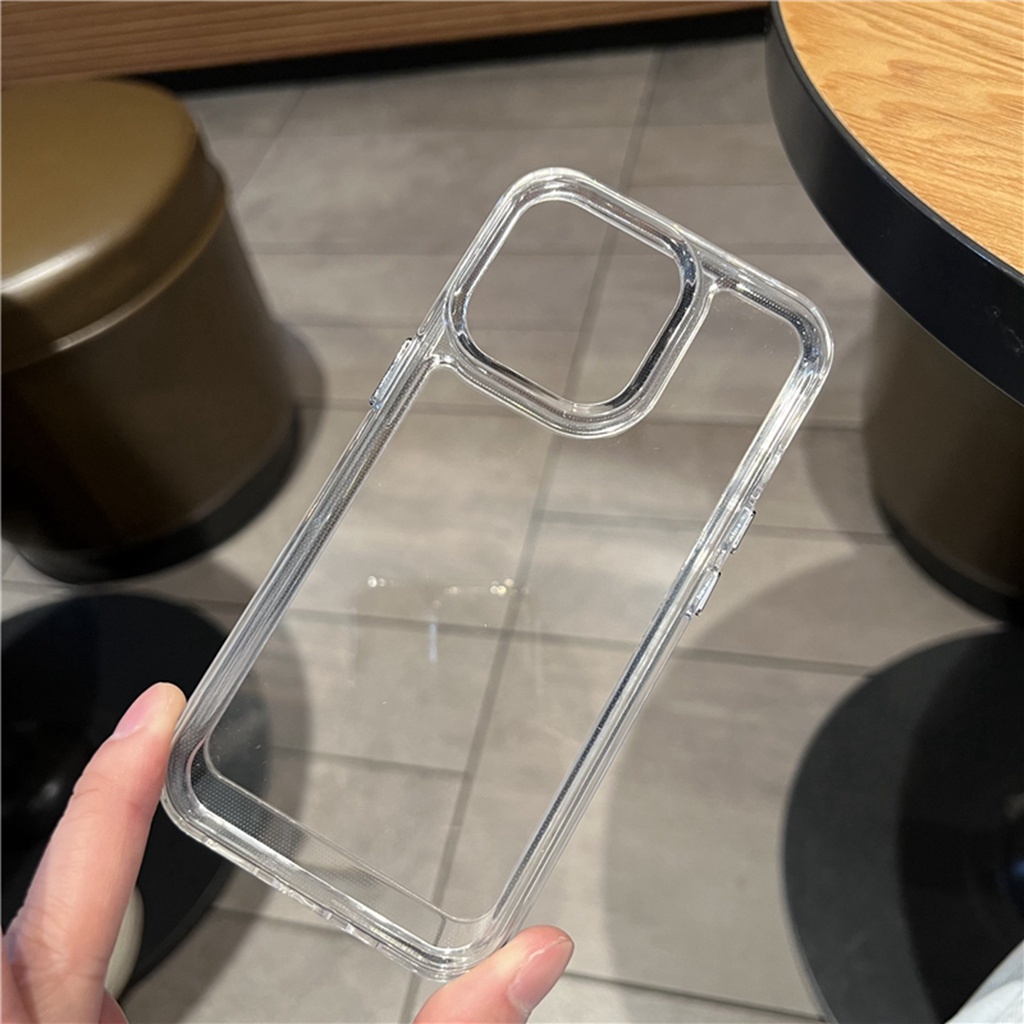 Ốp Điện Thoại Trong Suốt Chống Sốc 2 Gen Cho iPhone 15 14 13 12 11 Pro MAX XS MAX XR X 7+ 8 Plus