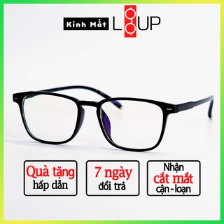 Cắt mắt cận-loạn [Gọng kính cận Hàn Quốc] Gọng kính cận mắt vuông nam nữ cận Liup 213