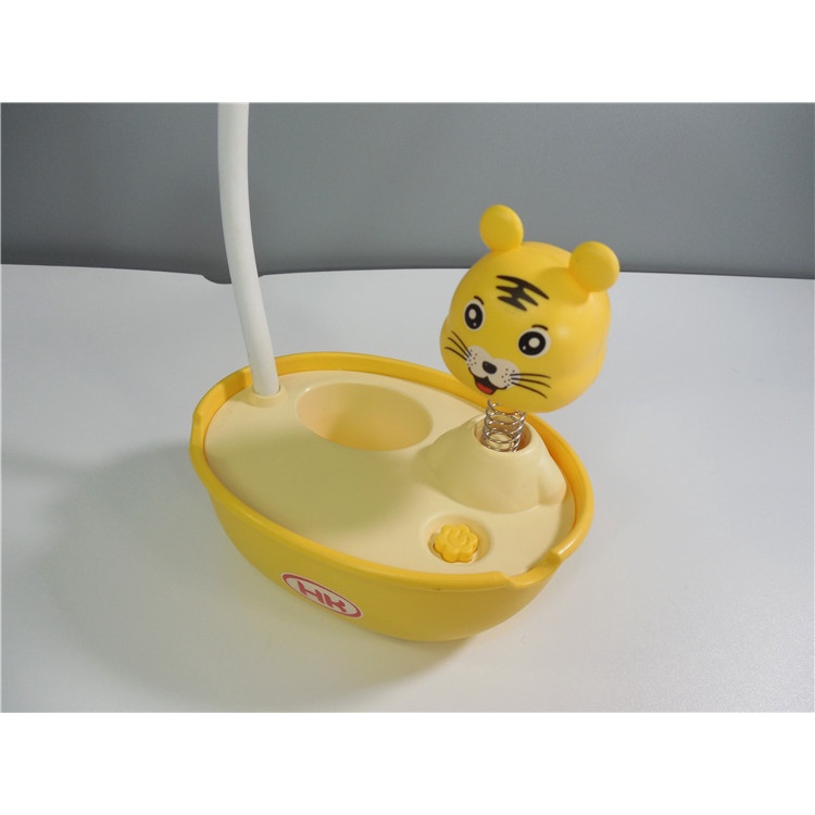 Đèn LED Để Bàn Có Giá Đỡ Điện Thoại Sạc Cổng USB Hình Thú Hoạt Hình (Bồn tắm)