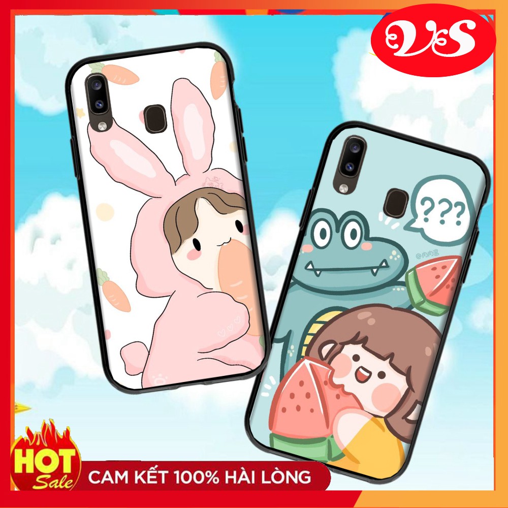 Ốp lưng Samsung Galaxy A8 Plus / A8 2018 / A7 2028 / A6 Plus / A6 2018 / A50S hình RORO JUMP CUTE 04