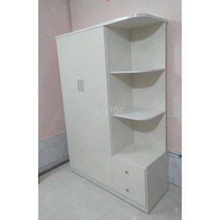 Tủ Nhựa Đài Loan 2 Cánh 1 Kệ