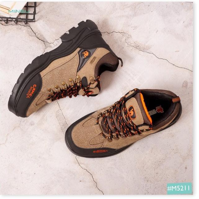 ( Hare New) Sẵn hàng -  𝐑Ẻ 𝐍𝐇Ấ𝐓 ✔️GIÀY TREKKING CAMEL LEO NÚI 2 mẫu new - rẻ vô địch Real * - Xả22 * *