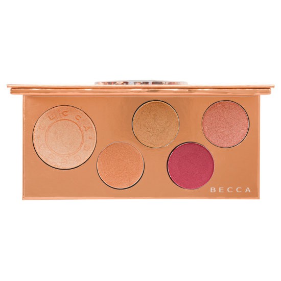 BẢNG PHẤN MẮT - PHẤN MÁ - HIGHLIGHT - MÁ HỒNG BECCA POP GOES THE GLOW CHAMPAGNE POP FACE - EYE PALETTE CHÍNH HÃNG - 4595