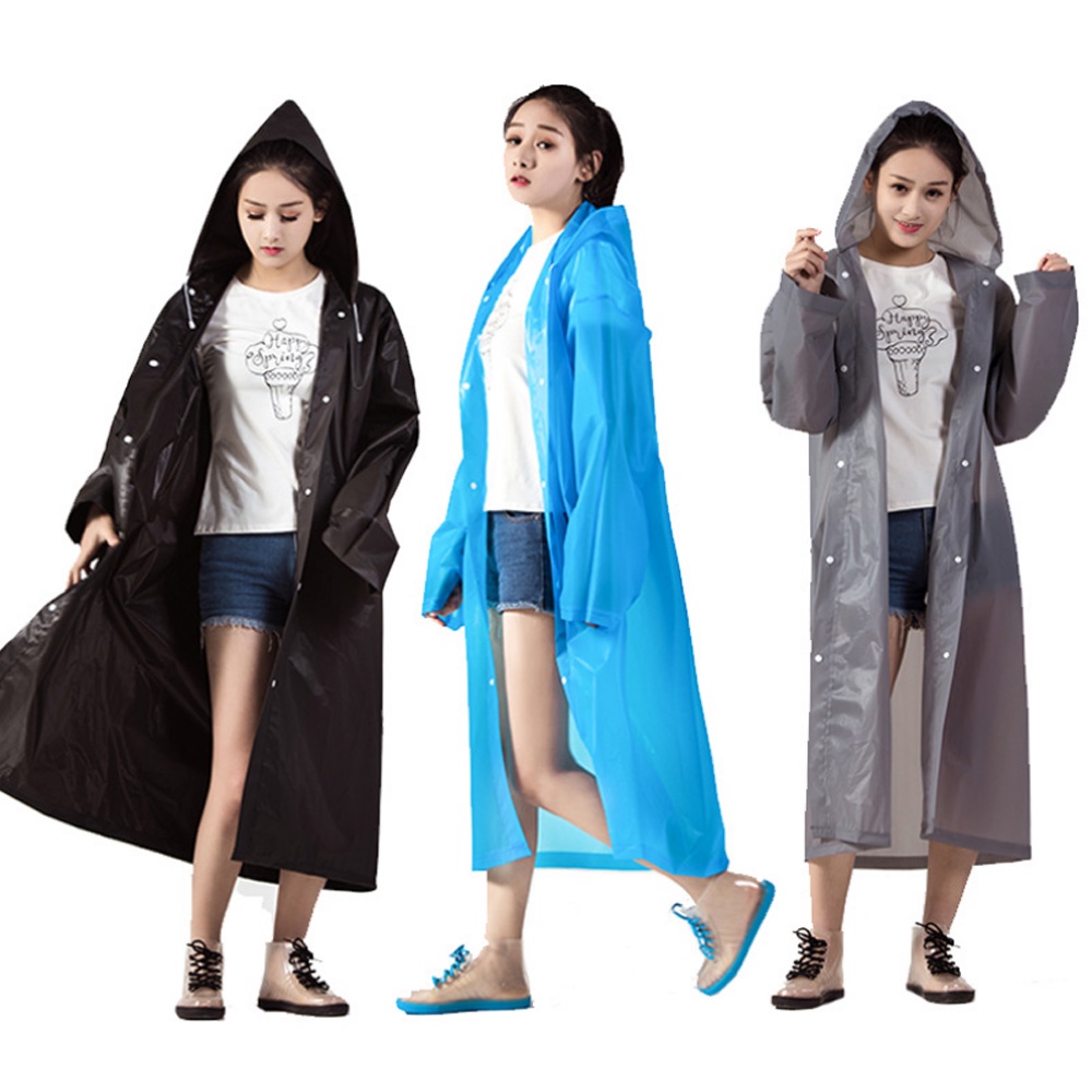 Áo Mưa Bằng EVA Dùng Một Lần Thân Thiện Với Môi Trường