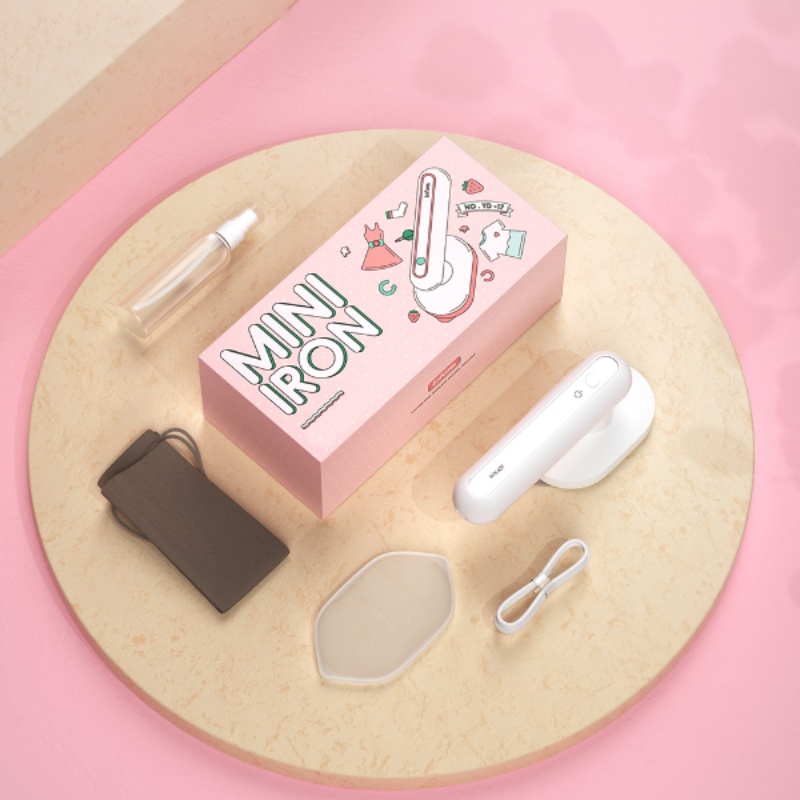 Bàn Ủi Mini Không Dây Xiaomi LOFANS 250g Có Đèn Sạc USB