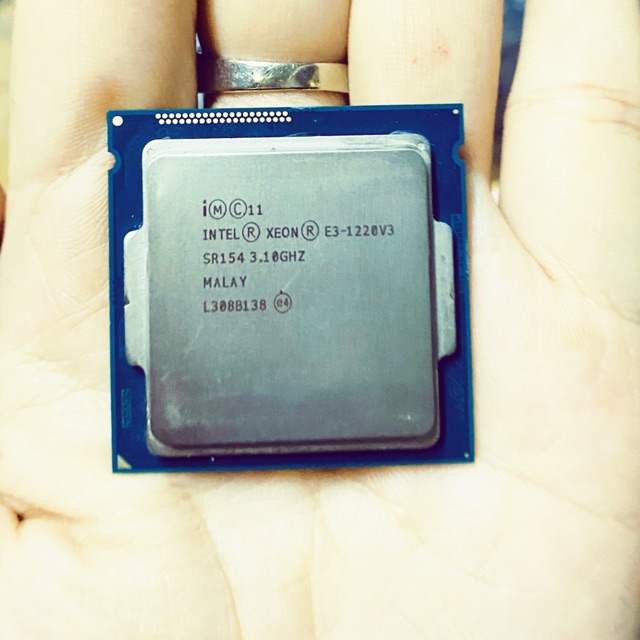 Chíp Xeon E3 1220v3 Siêu rẻ hiệu năng TD 4570+keo