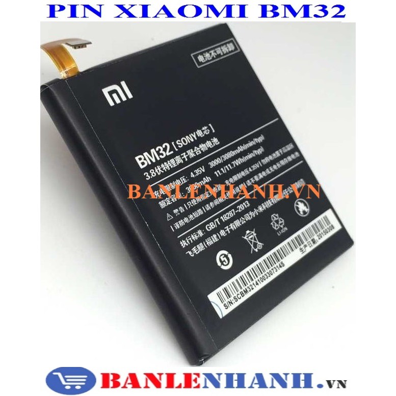PIN XIAOMI BM32