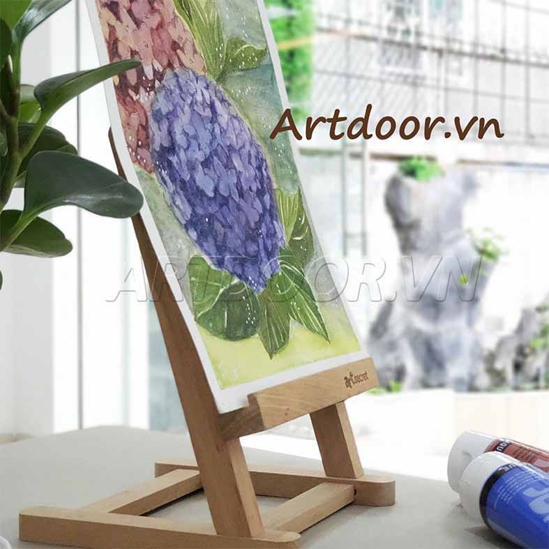 Giá vẽ để bàn ART SECRET Table Easel cỡ vừa gỗ sồi