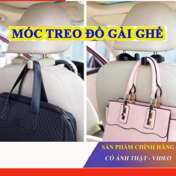 BỘ 2 Móc Treo Đồ Sau Ghế Dành Cho Xe Hơi⚡️FREESHIP⚡️ Có Khóa Dùng Để Treo, Móc Đồ Gọn Gàng Tiện lợi