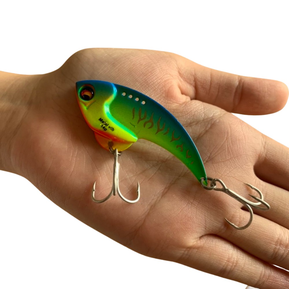 Cá sắt FISHEN 10g lưỡi full cá sắt giả câu lure cá lóc cá trê nhạy nhất, mồi lure chìm câu cá quả giá rẻ